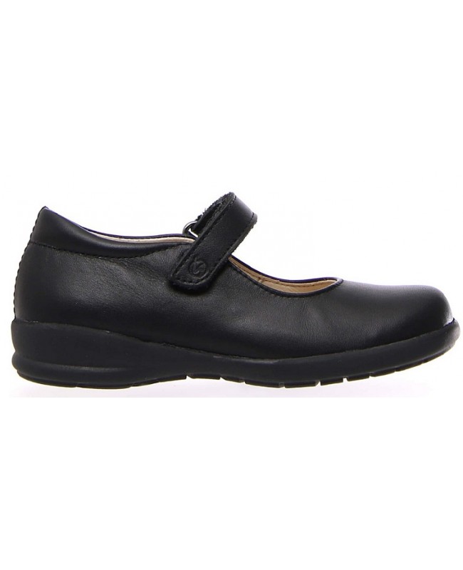 Shoes for girl in black leather from Naturino