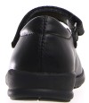 School shoes made in Serbia in black leather 