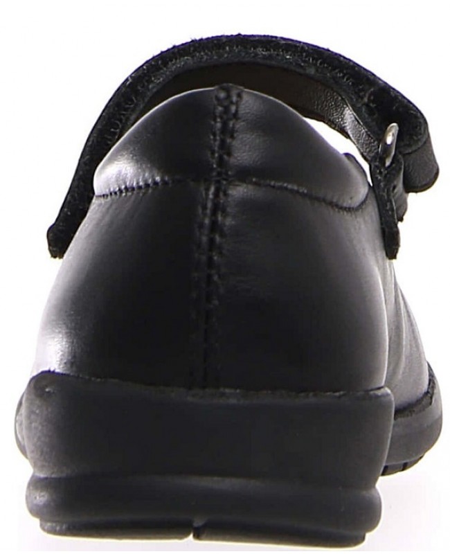 Shoes for girl in black leather from Naturino