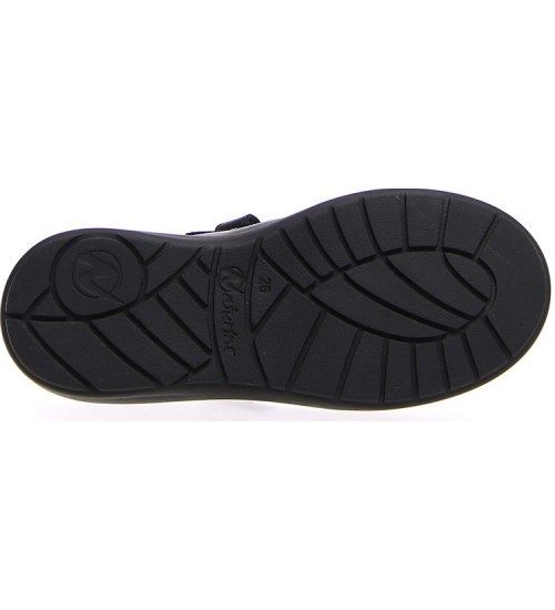 Girls leather shoes in smooth leather 