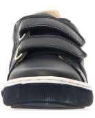 Ankle high toddler sneakers with arches 