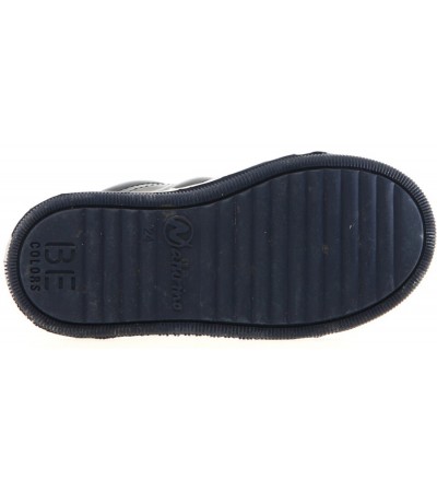 Toddler sneakers with arches in navy leather