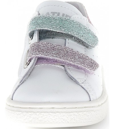 White sneakers for girls by Naturino 