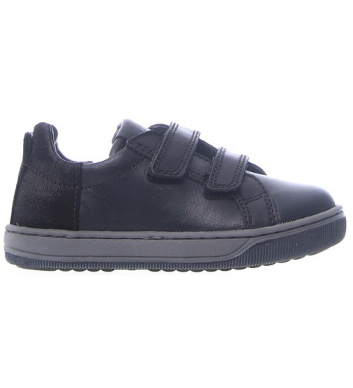 Black sneakers children with flexible soles