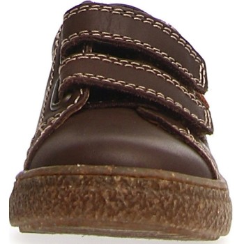 Shoes for boysin brown leather