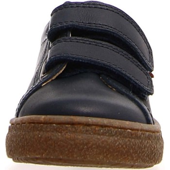 Boys school shoes in navy leather