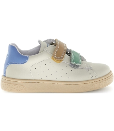 Natural leather ankle shoes for a child from Serbia