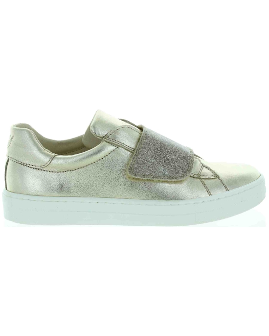 Girls gold sneakers best for overponated ankles