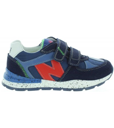 Boys blue shoes with good arches 