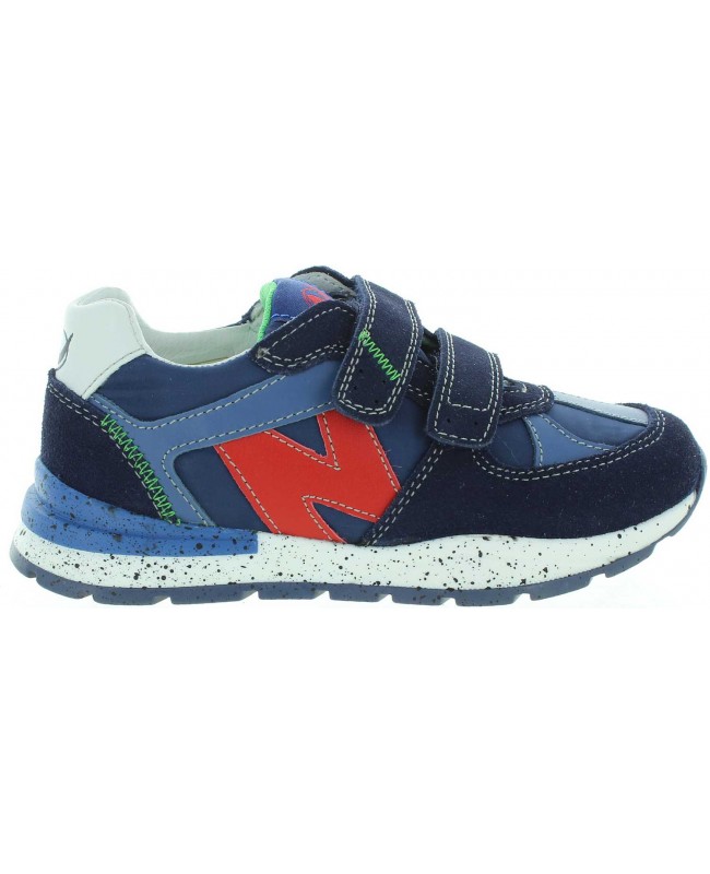 Boys blue shoes with good arches 