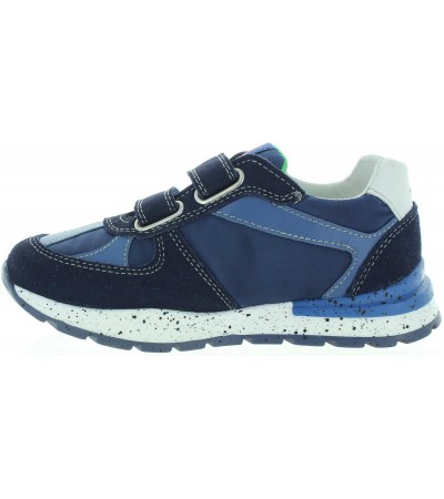 Boys blue shoes with good arches 