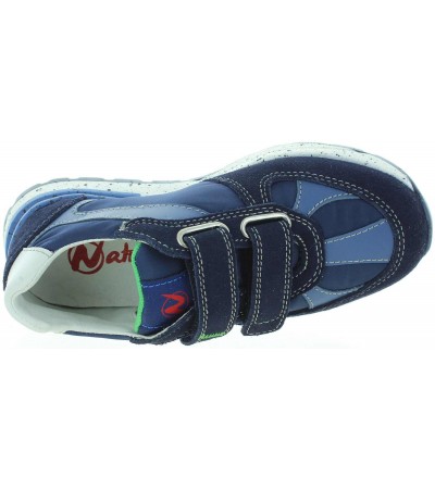 Boys blue shoes with good arches 
