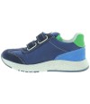 Orthopedic blue sneakers for kids with great support 