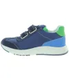 Orthopedic blue sneakers for kids with great support 