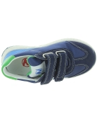 Orthopedic blue sneakers for kids with great support 