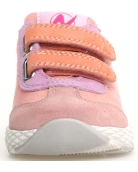 Toddler beige leather ankle shoes 