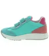 High top sneakers for girls made with leather 