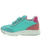High top sneakers for girls made with leather 