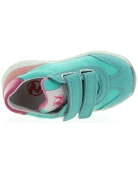 High top sneakers for girls made with leather 