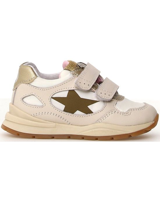 Leather ortho sneakers for child with flat feet 
