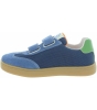 Wide width boys blue shoes with wide instep