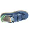 Wide width boys blue shoes with wide instep