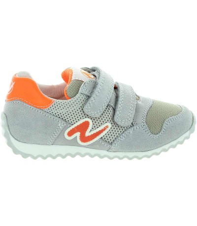 Gray sporty sneakers for a child Gray sporty sneakers for a child