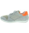Gray sporty sneakers for a child Gray sporty sneakers for a child