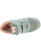 Gray sporty sneakers for a child 