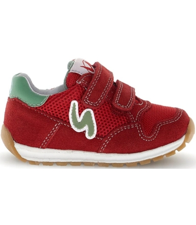 Quality red sneakers for boys