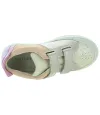 Nude leather girls designer sneakers 