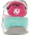 Multi color leather fashion sneakers for kids 