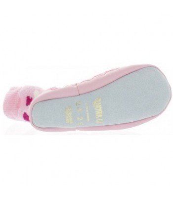 Nowali toddlers with dots soft sole slippers