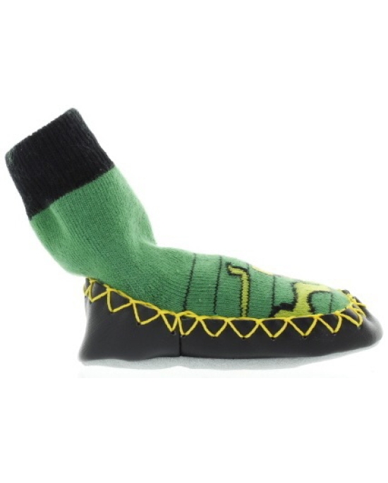 Soft soled shoes for a baby boy 