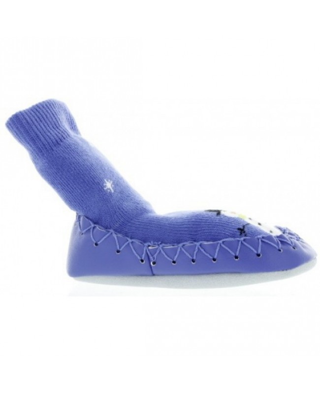 Slippers for children blue snowman