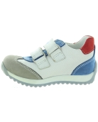 Colorful shoes for a toddler learning to walk 
