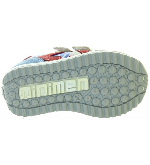 Learning to wal colorful sneakers for a baby