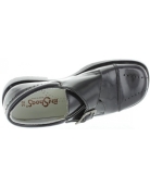 Spanish dress shoes for boy in black leather 