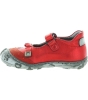 Red Italian shoes for girls kids with narrow feet