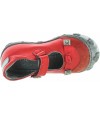 Red Italian shoes for girls kids with narrow feet