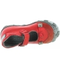 Red Italian shoes for girls kids with narrow feet