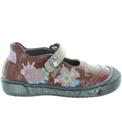 Designer purple ortho girls shoes 