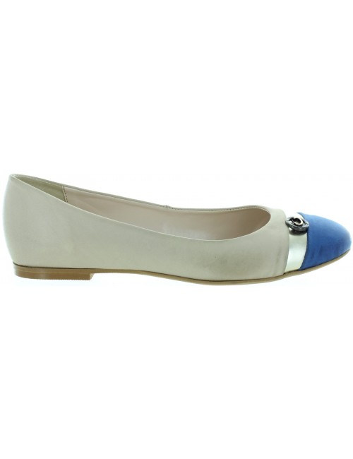 Ladies comfort European in beige leather