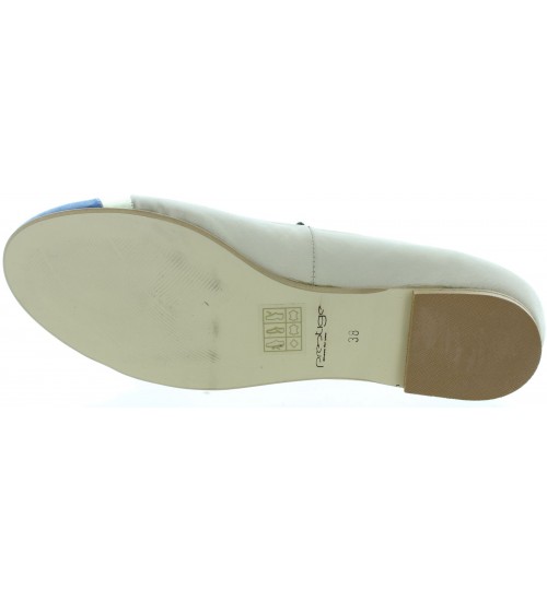 Ladies comfort European in beige leather