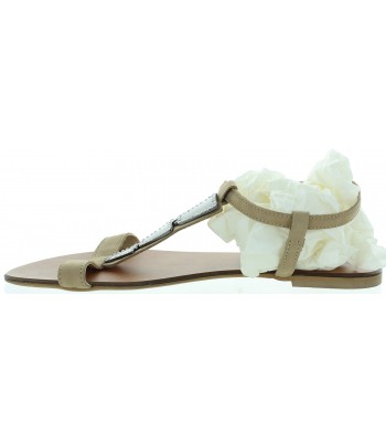 Teen girls made in Europe beige sandals 