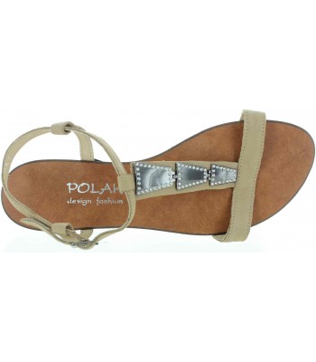 Teen girls made in Europe beige sandals 