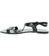Black Leather European Sandals for Women | Teen Fashion from Europe
