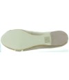 Beige women flats with buckle from Europe 
