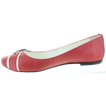 Flats from Europe for women in red