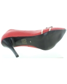 Pointy toe red pumps for females